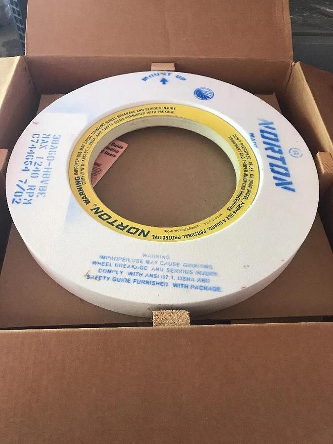 Norton 38A60-H8VBE 20" Alundum Grinding Wheel 20x2x10 20"x2"x10"