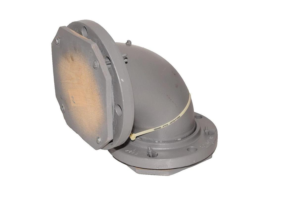 Crane 6" Flanged Fitting PTFE ASTM F1545 , A395-150 (New)