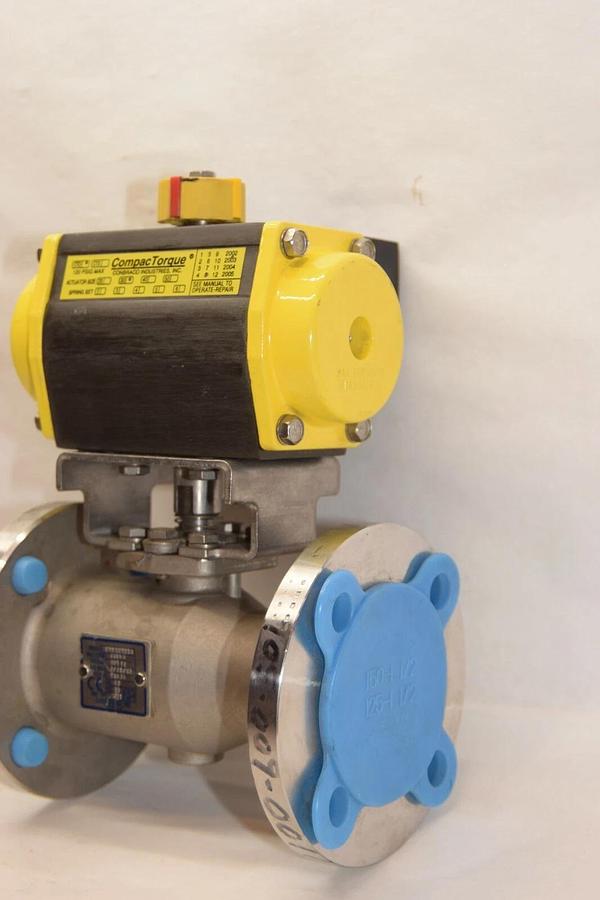 (NEW) COMPAC TORQUE CTD Actuator Size 30 87A10701A 1-1/2" Stainless Ball Valve