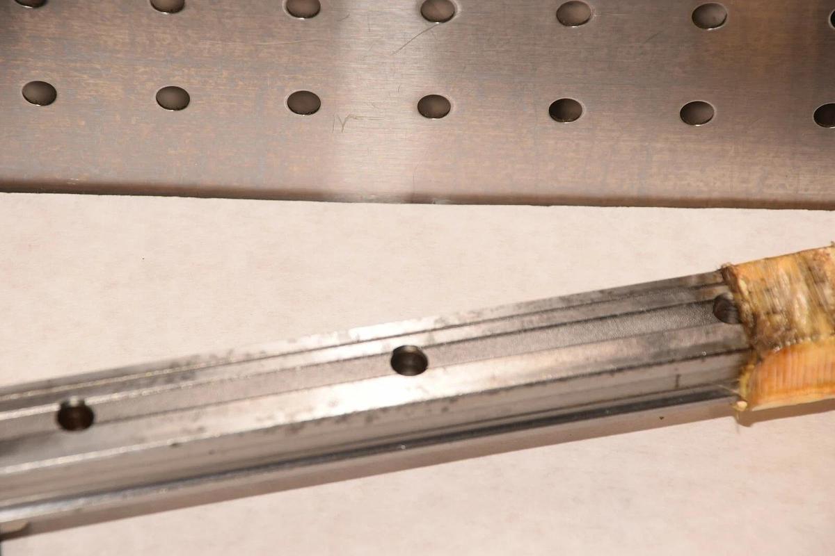 Used THK Linear glide rail " bearing THK Rail A2C 487 SHS20C 2C096