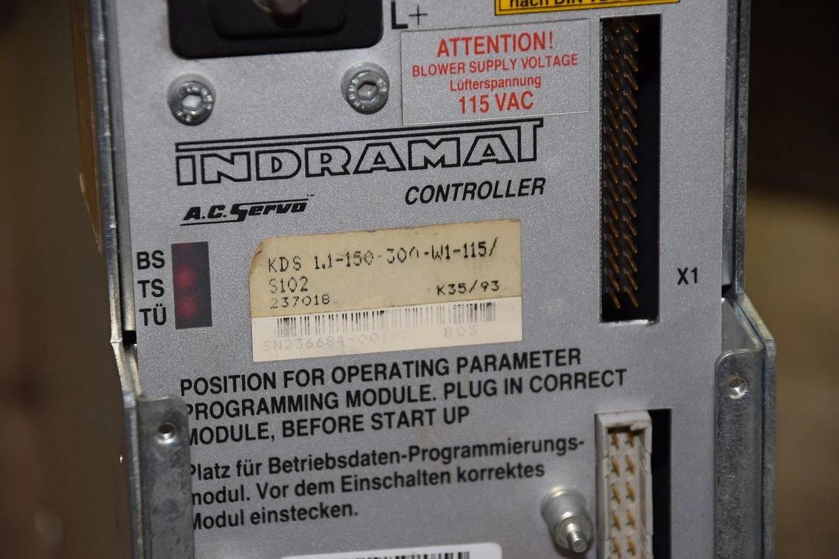 Used Indramat AC Servo Drive Controller KDS 1.1-150-300-W1-115 / S102