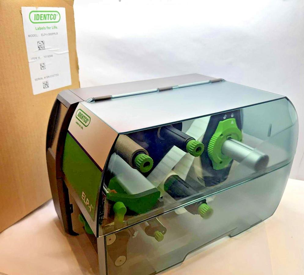 Identco Thermal Transfer Label Printer ELP-I-300PPLR ELP-I SQUIX 4/300P (NEW)