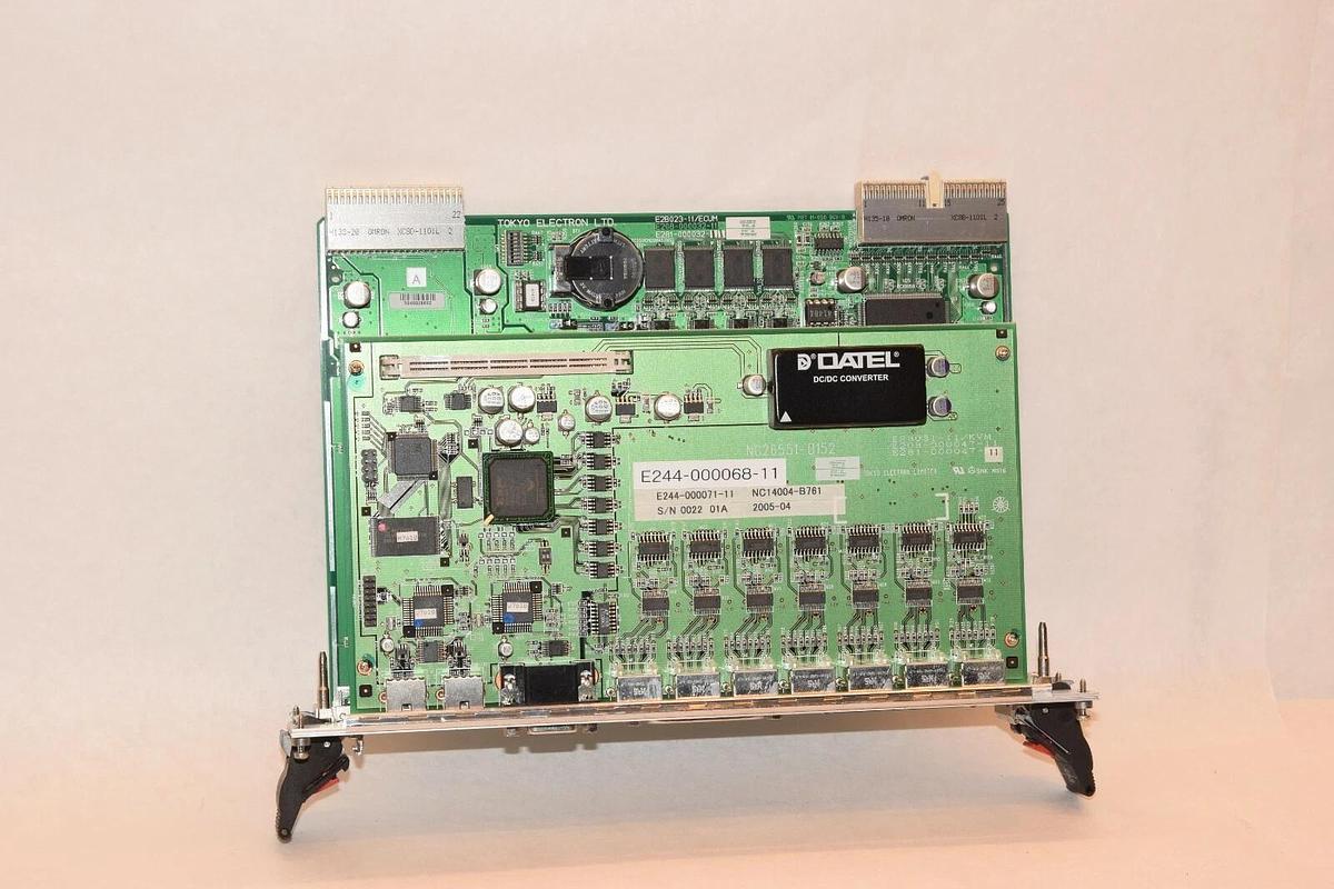 Used TEL E2B023-11/ECUM E2B029/ECUK E208-000032-11 E244-000068-11 Board