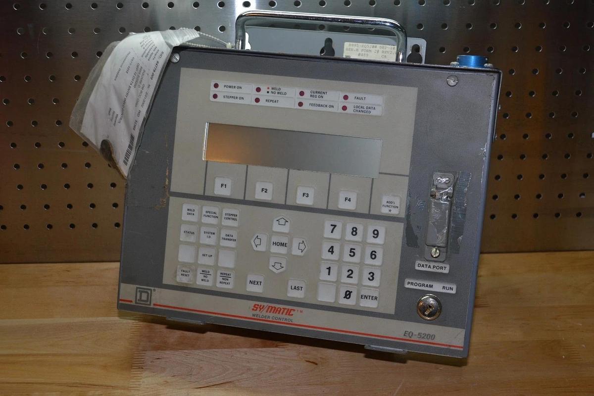 Used SQUARE D Sy/Matic EQ-5200 Welder Control 8995-EQ5200-DEP-10 8995EQ5200DEP10