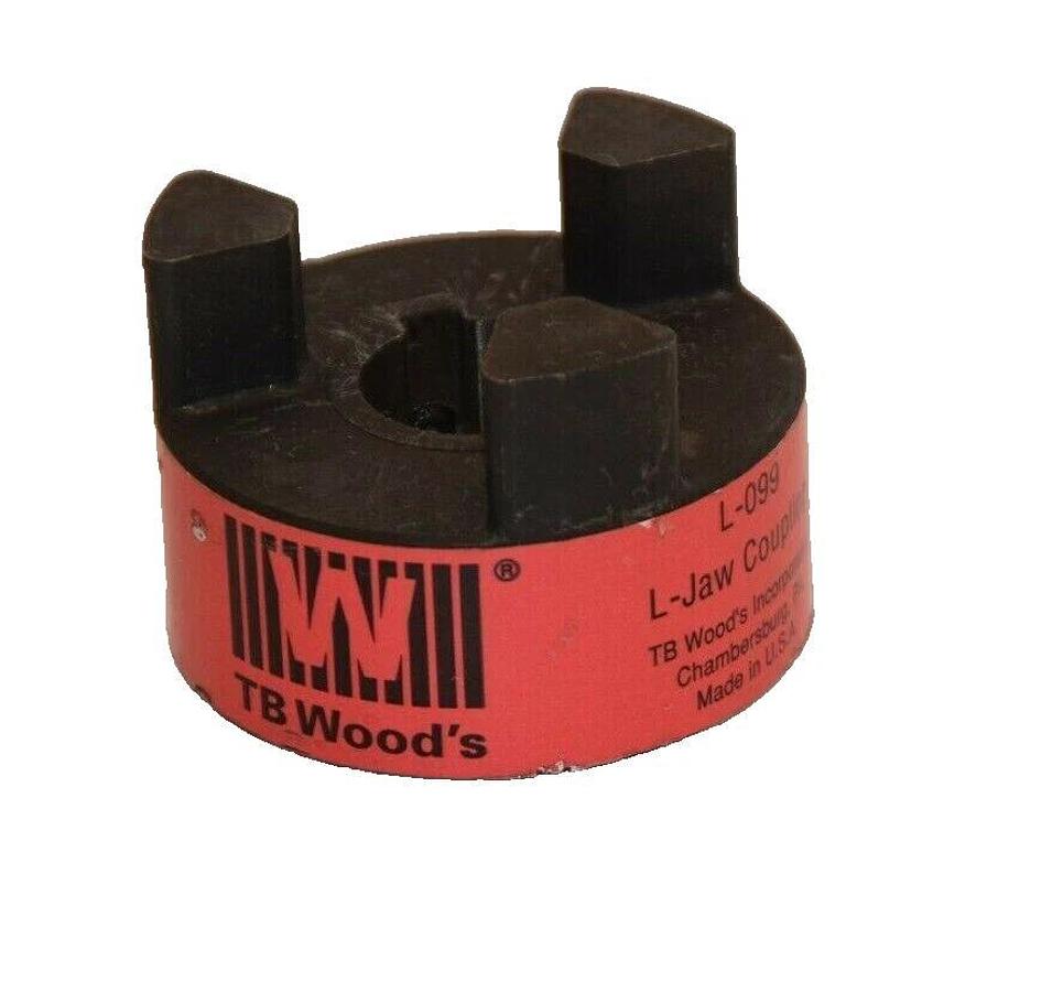 (NEW) TB WOODS USA L-099 L0991516 15/16" Bore L-Jaw Coupling