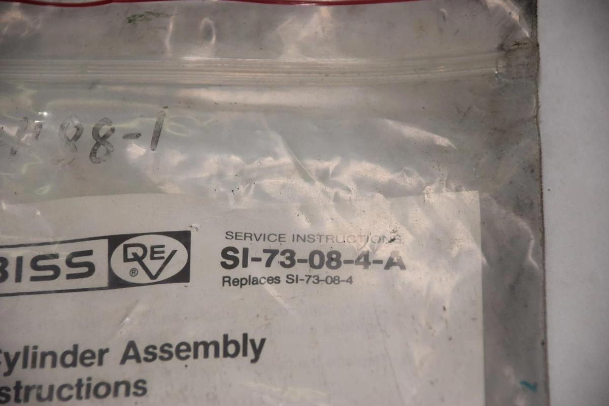 BIMBA D-26160-A SINGLE ACTION CYLINDER DEVILBISS SI-73-08-4-A CYLINDER KIT NEW