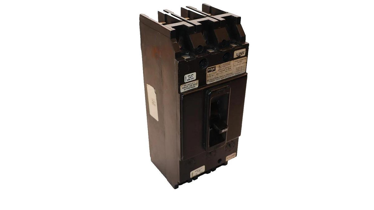 Used FPE  Circuit Breaker 90Amp 90A 3-Pole 480v NFJ3090-U 3P