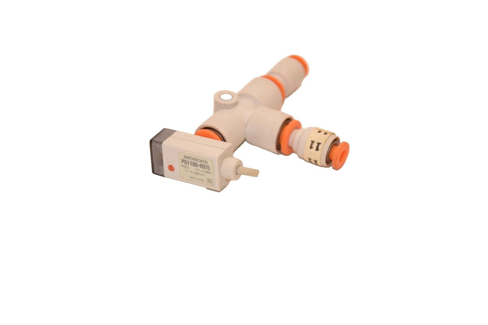 Used SMC PS1100-R07L -0.1-0.4MPa Airchecker Vacuum Pressure Switch