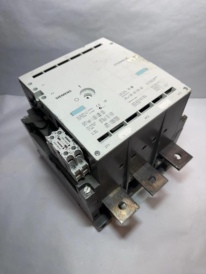 Siemens 3TF6944-0C Contactor,  500HP, 820Amp, 600VAC, 3-Pole, 120VAC Coil 820A