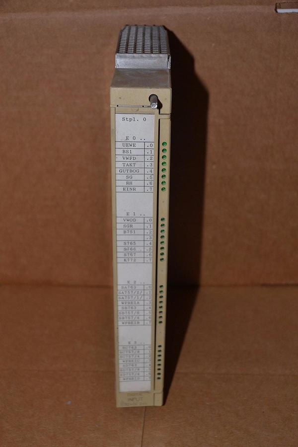 Used SIEMENS SIMATIC S5 6ES5 430-7LA12 24V DIGITAL INPUT MODULE