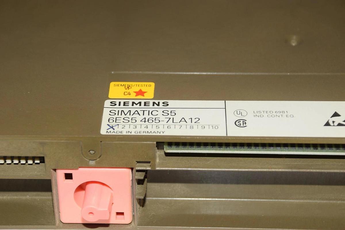 Used SIEMENS 6ES5 465-7LA12 6ES5 465-7LA12 SIMATIC S5 INPUT MODULE
