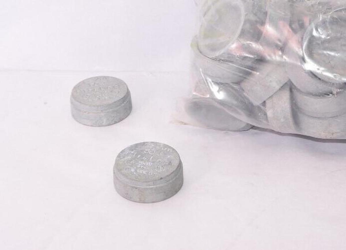 (NEW - Lot of 2) VICTAULIC FireLock 60.3 2" Galvanized Cap