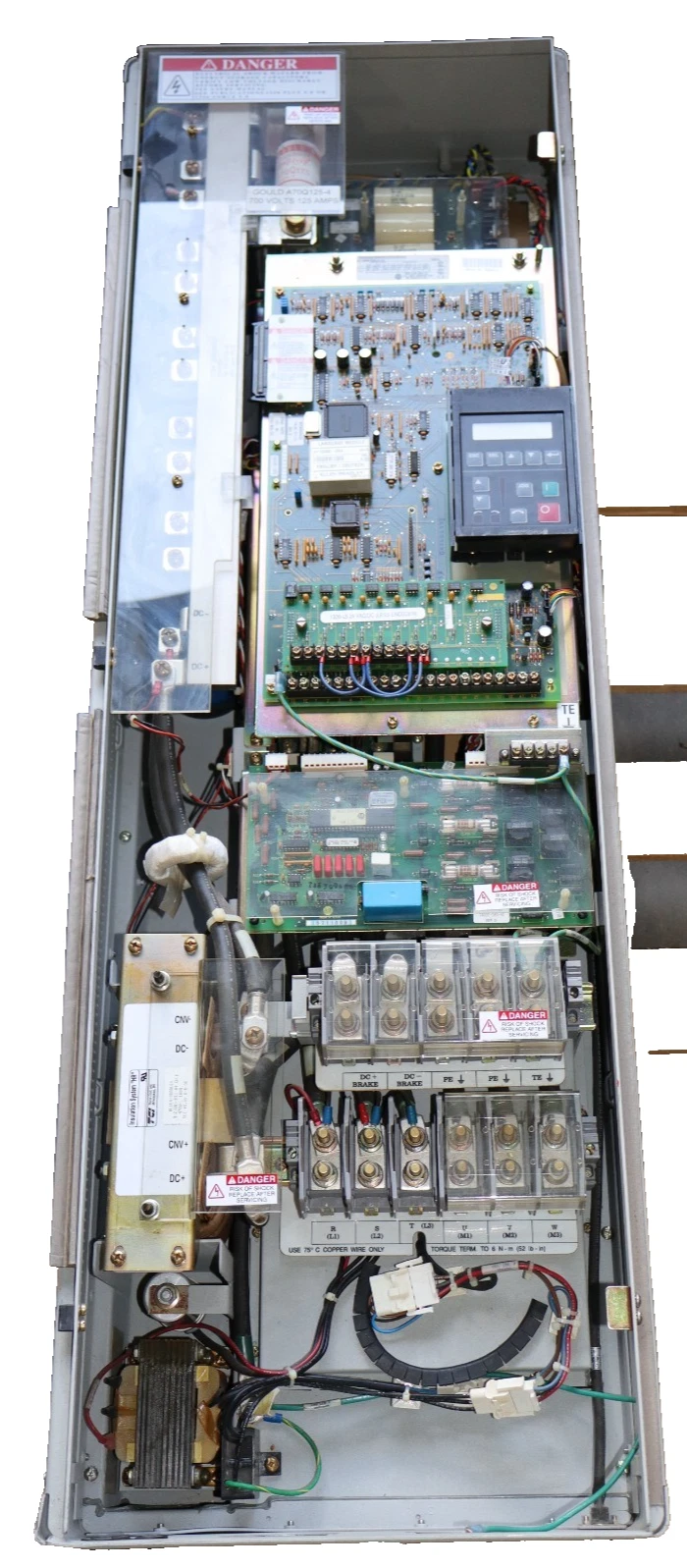 Used Allen Bradley 1336 Plus Adj Frequency Drive 1336S-B060-AE-FR Ser D 76kva 3ph