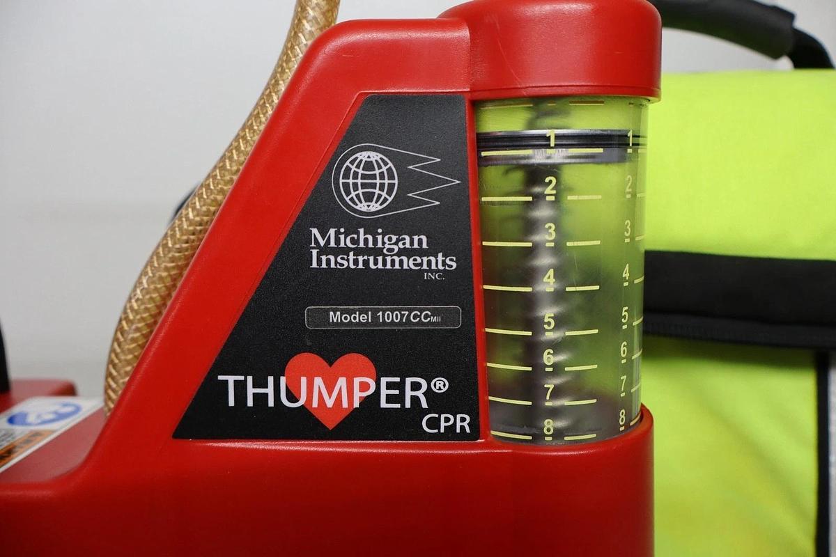 Used Michigan Instruments 1007CC The Life-STat Automated CPR Machine *Sold As Is*