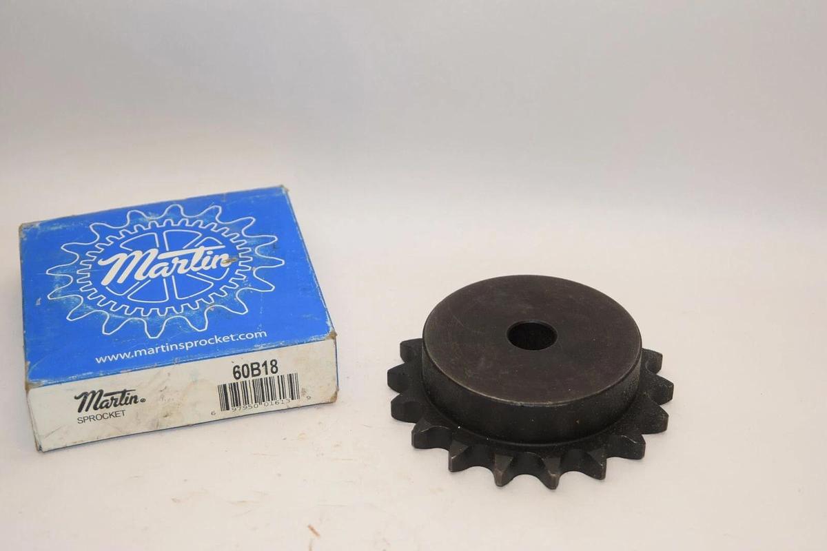 (NEW) MARTIN 60BTB18 18 Teeth 5/8" Bore Sprocket