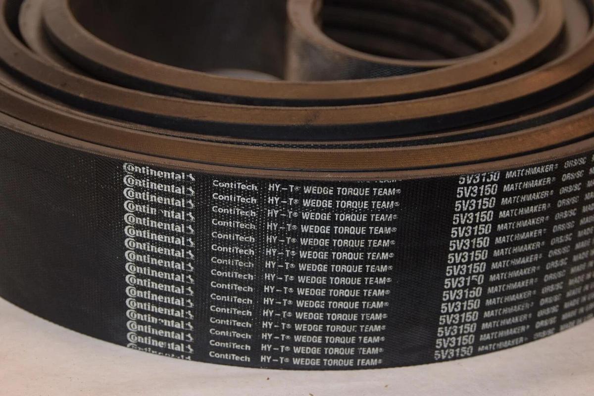 CONTINENTAL 6/5V3150 6 Rib Matchmaker ContiTech HY-T Wedge Torque Belt USA - NEW