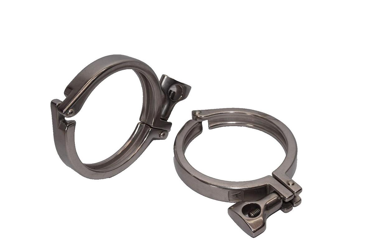 A3 10430-05131 3" SCH5 , SA 72324 304 Stainless Steel Sanitary Clamp (New - 2)