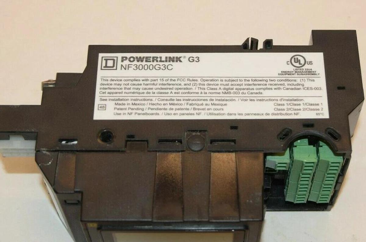 Used SQUARE D NF3000G3C Powerlink G3 Digital Display Controller