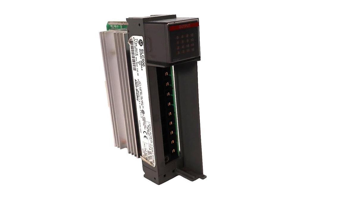 Used Allen Bradley SLC500 , 1746-0A16 Series C Output Module