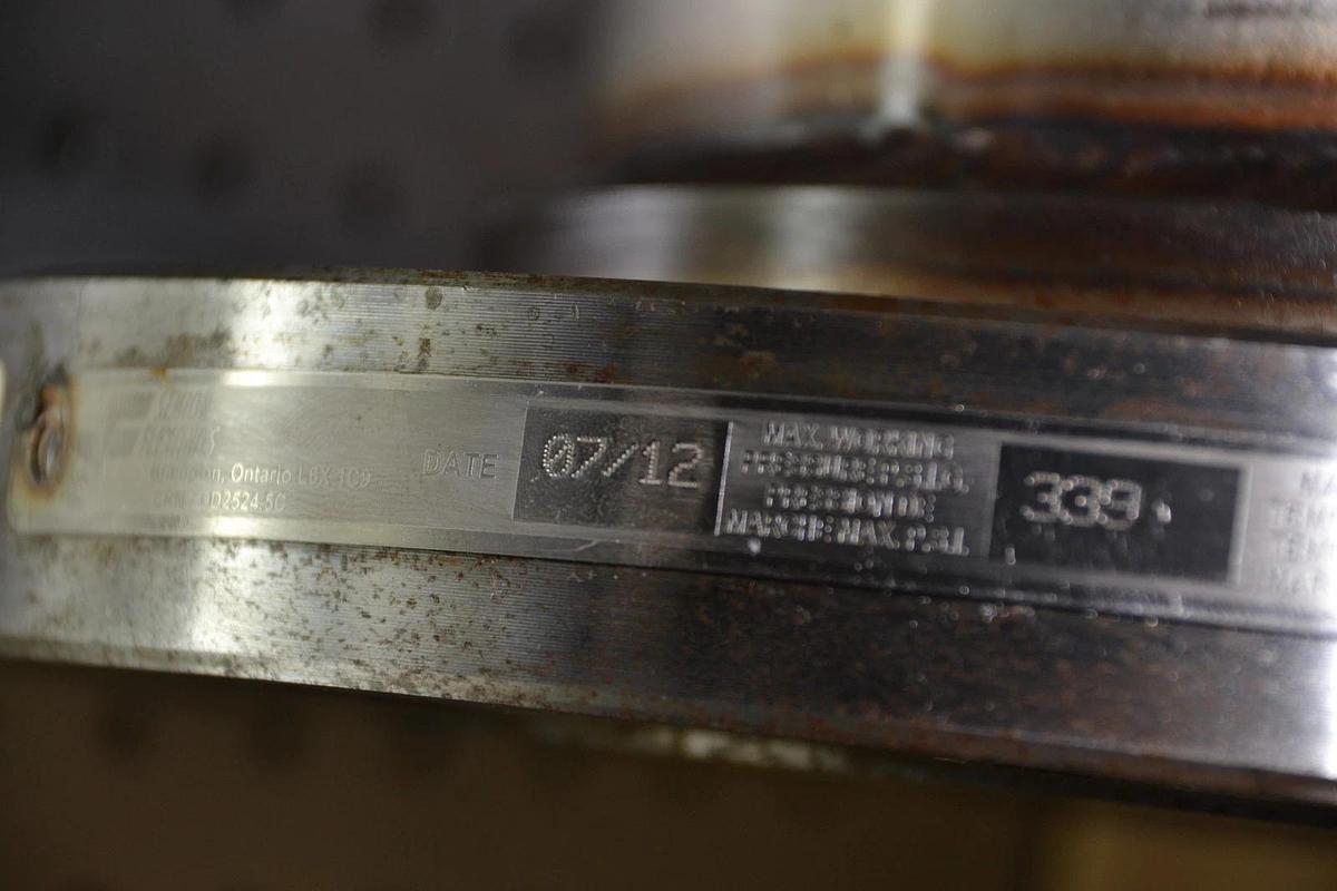 Senior Flexonics 6"x12" Expansion Joint Stainless Steel Flex  6" Flow 12" flange