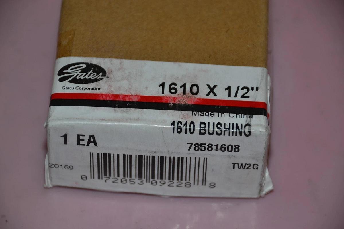 GATES 78581608 1610 X 1/2" BUSHING NEW