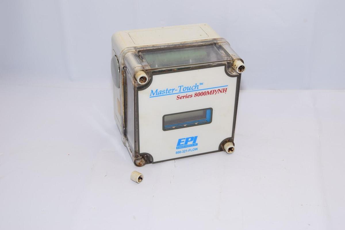 Used EPI 8116MPNH-SSS-133-AC115-NAT Master-Touch Series 8000MP/NH Gas Mass Flowmeter