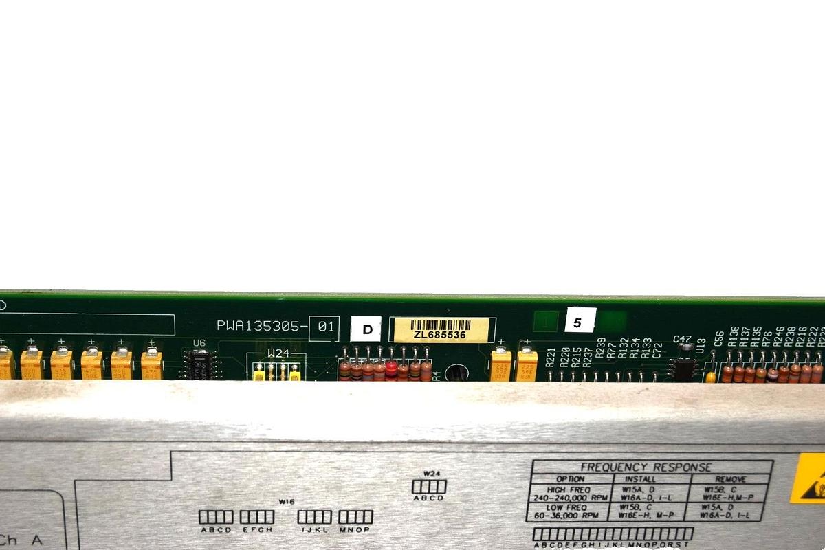 Used Bently Nevada 3300/16-02-01-00-00-00-00 Dual Vibration Monitor Module