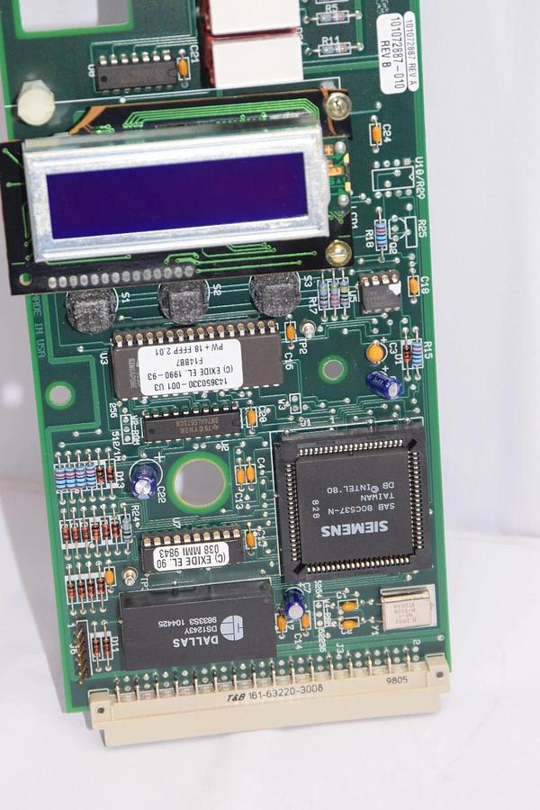 (NEW) EXIDE ELECTRONICS 101072887-010 Rev B Front Control Panel PCB Assembly