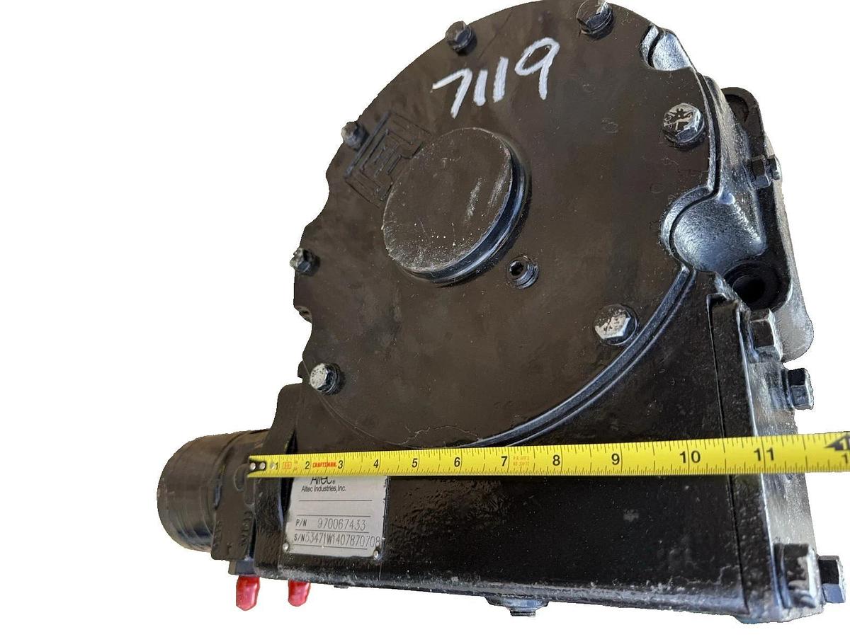Used Altec Braden wench motor Worm Gear box gearbox 970067433