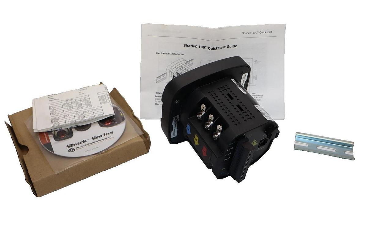 SHARK 100T-60-10-V2-D2-INP10 60Hz Multi-Function Power & Energy Meter (NOS)