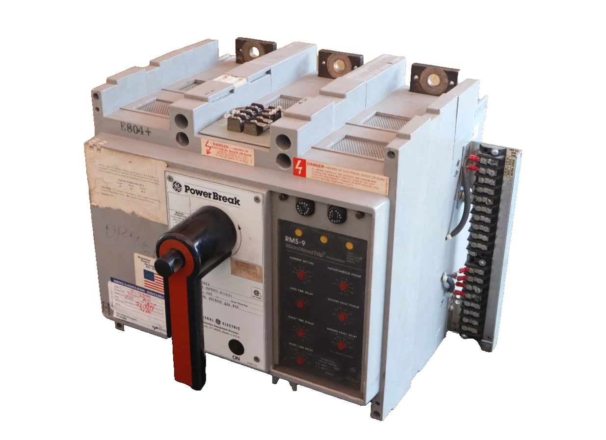 Refurbished GE General Electric Circuit Breaker Power Break 800A Amp TP88SSZE1 TR8S500 GF