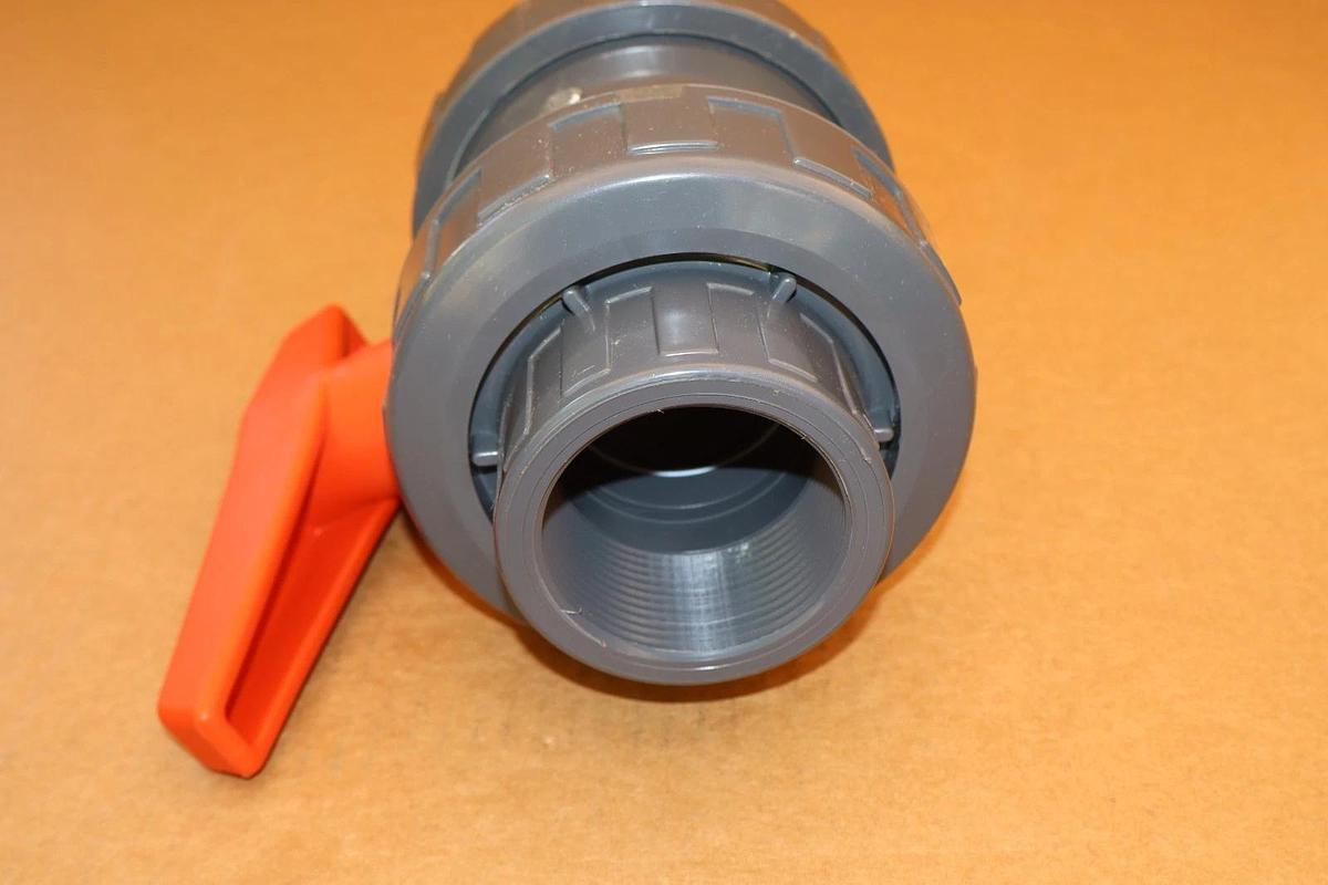 CEPEX Hayward 2-1/2" Ball Valve T/U Thread 2-1/2" Viton PVC 2.5" CPX21161 (NEW)