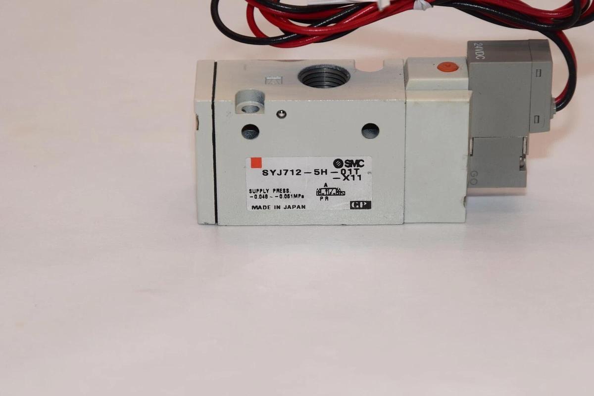 (NEW) SMC SYJ712-5H-01T-X11 SYJ7125H01TX11 Solenoid Valve