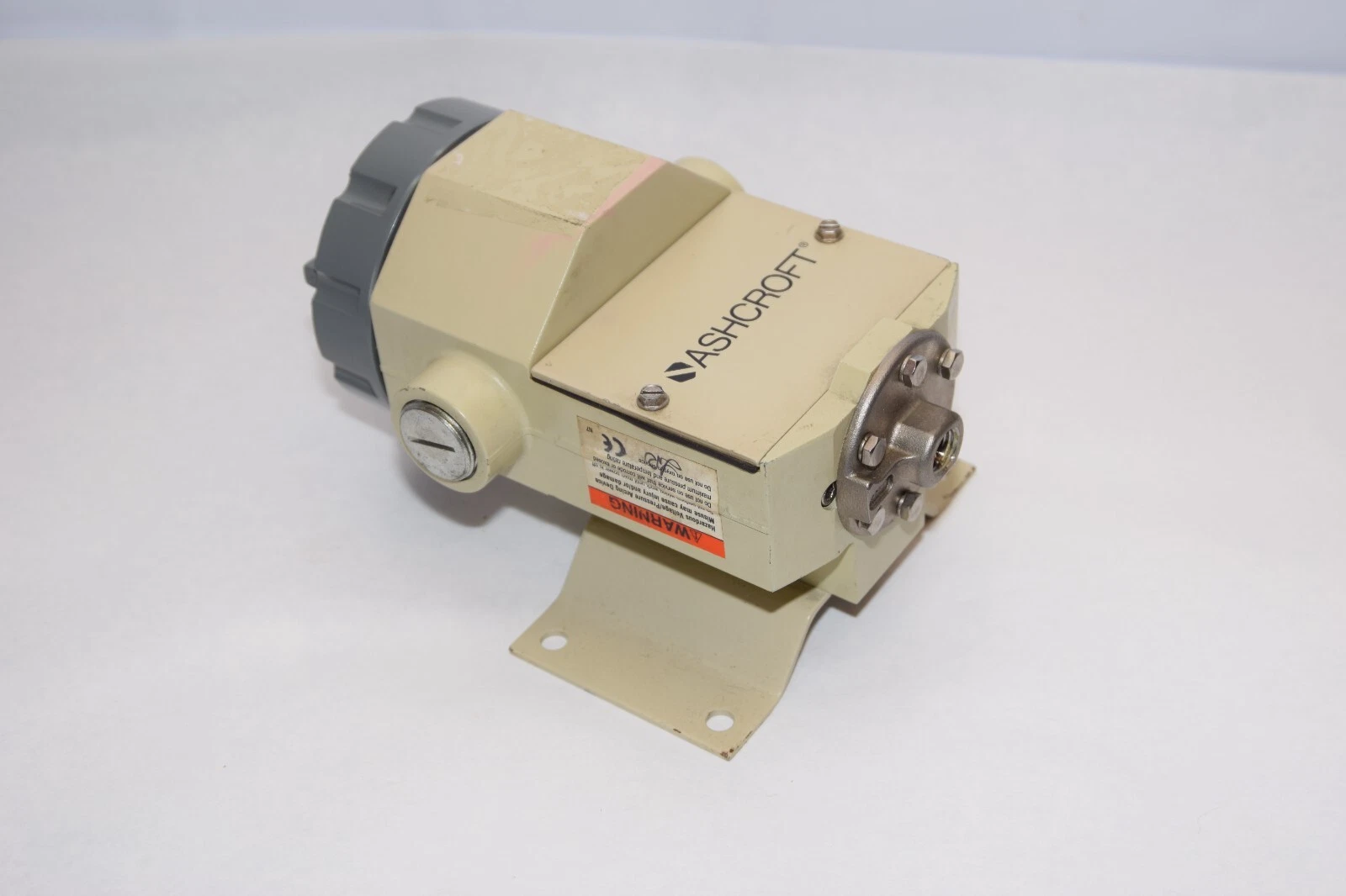 Used ASHCROFT PPDN7GGB25 XK3 15A 125/250/480Vac 30/500psi Pressure Sensor Switch