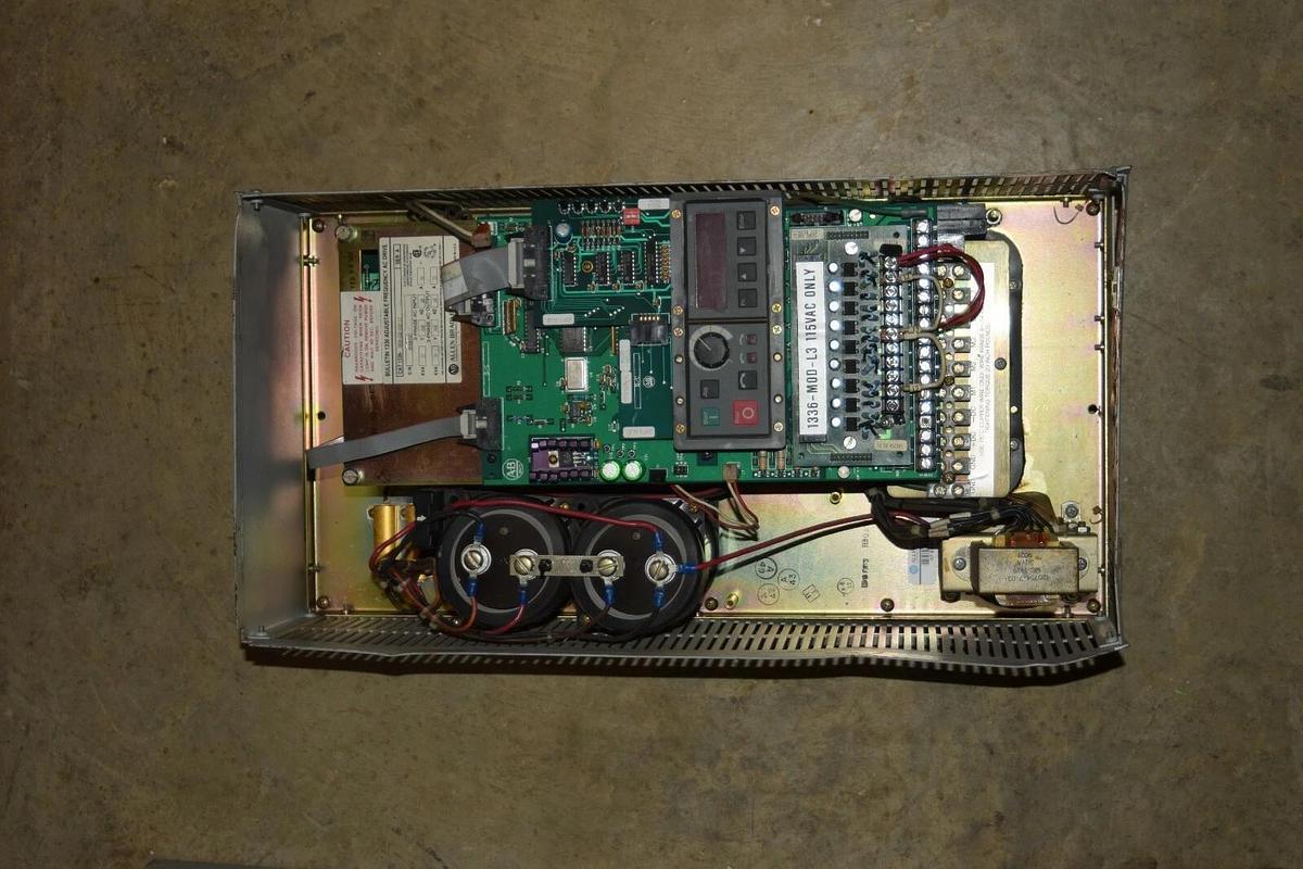 Used Allen-Bradley 1336 B020EAE-FA2-L3 AC Drive SerA  27 Kva 460V 1336-B020EAE-FA2-L3