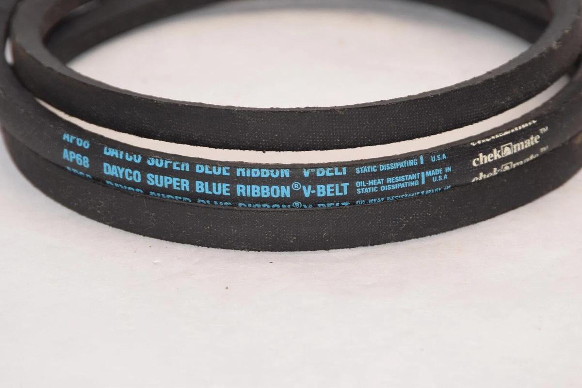 (NEW) DAYCO AP68 Super Blue Ribbon Checkmate V-Belt