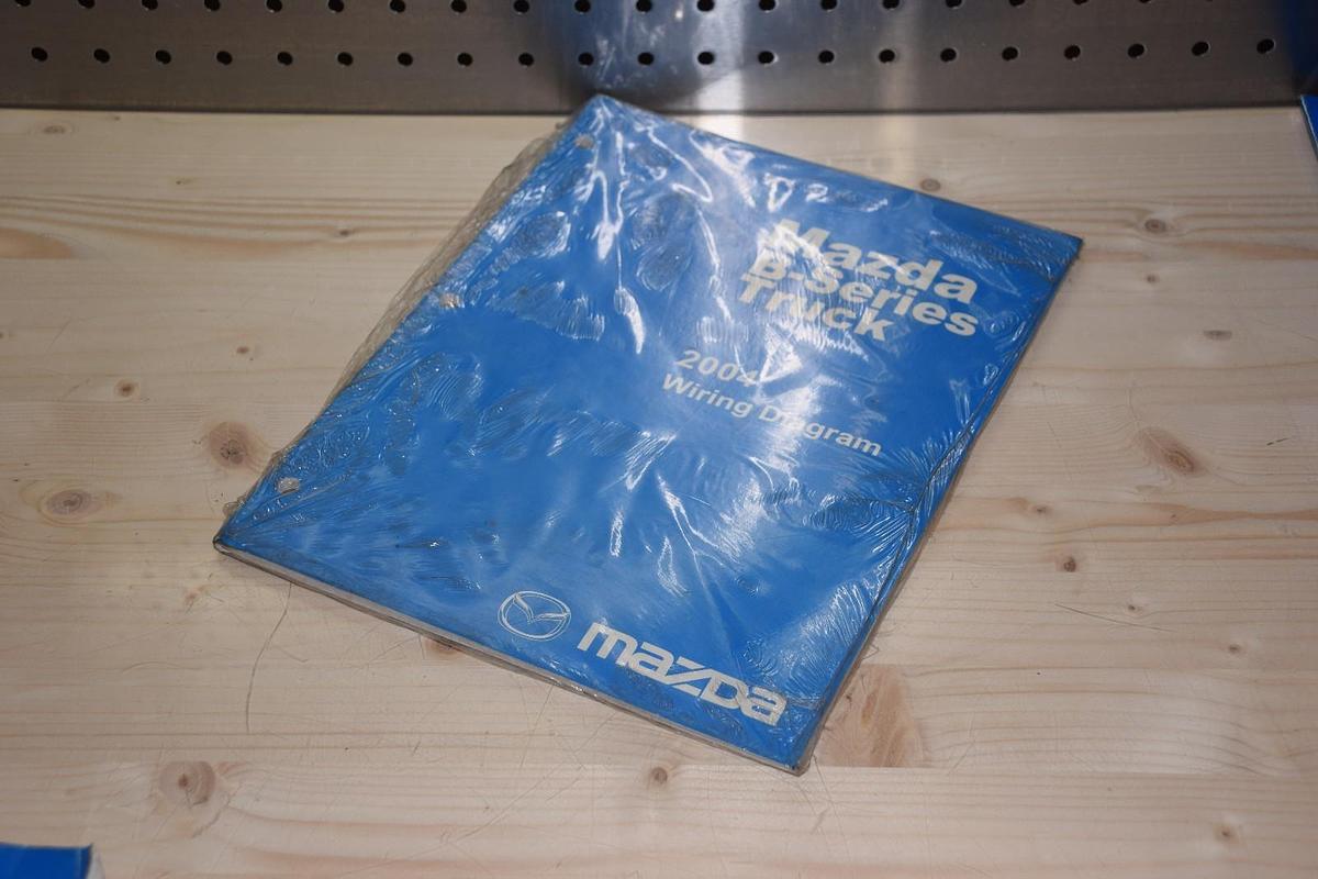 2004 Mazda B-Series Truck Factory OEM Wiring Diagram Service Repair Manual 04