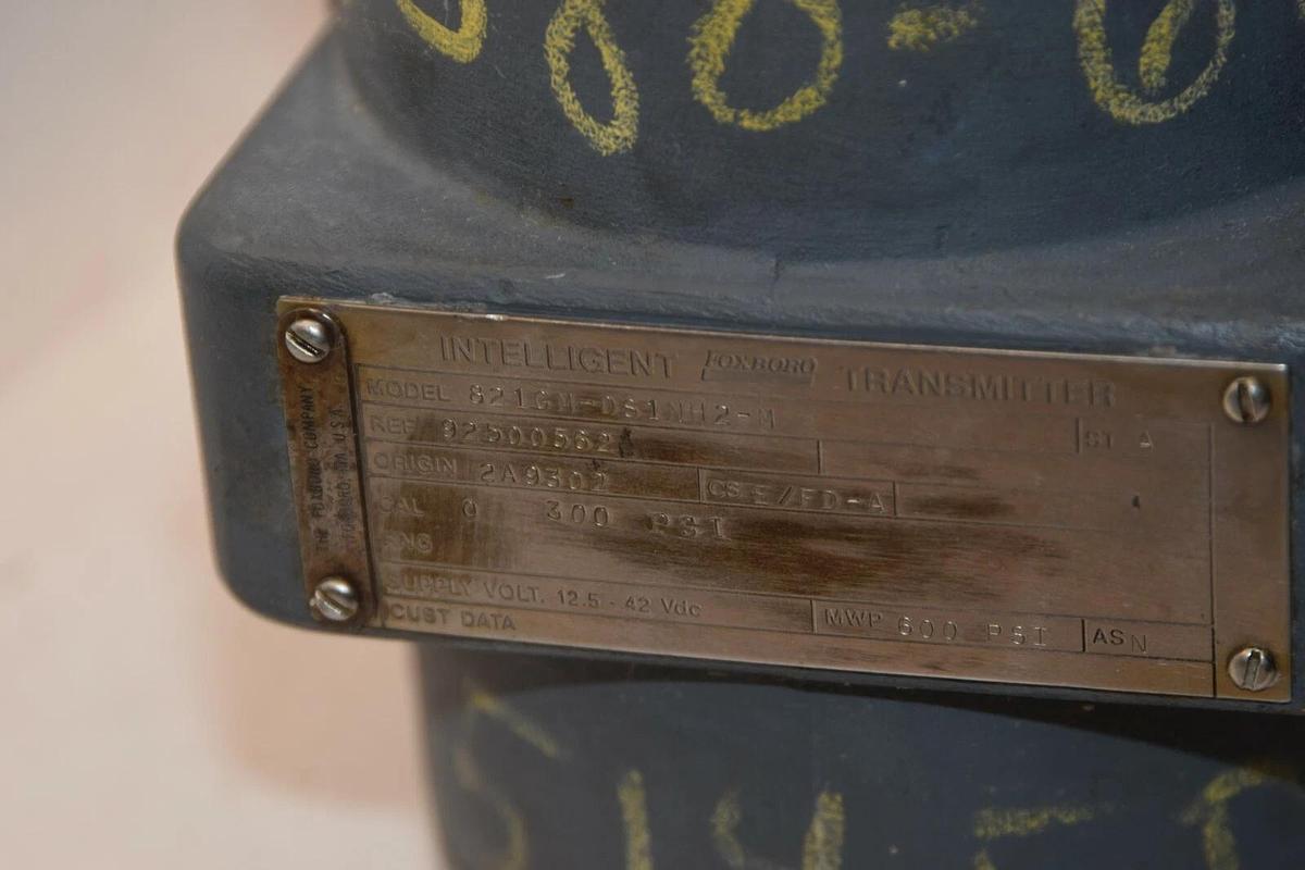 Used FOXBORO 821GM-DS1NH2-M MWP 600psi 12.5-42Vdc Pressure Transmitter