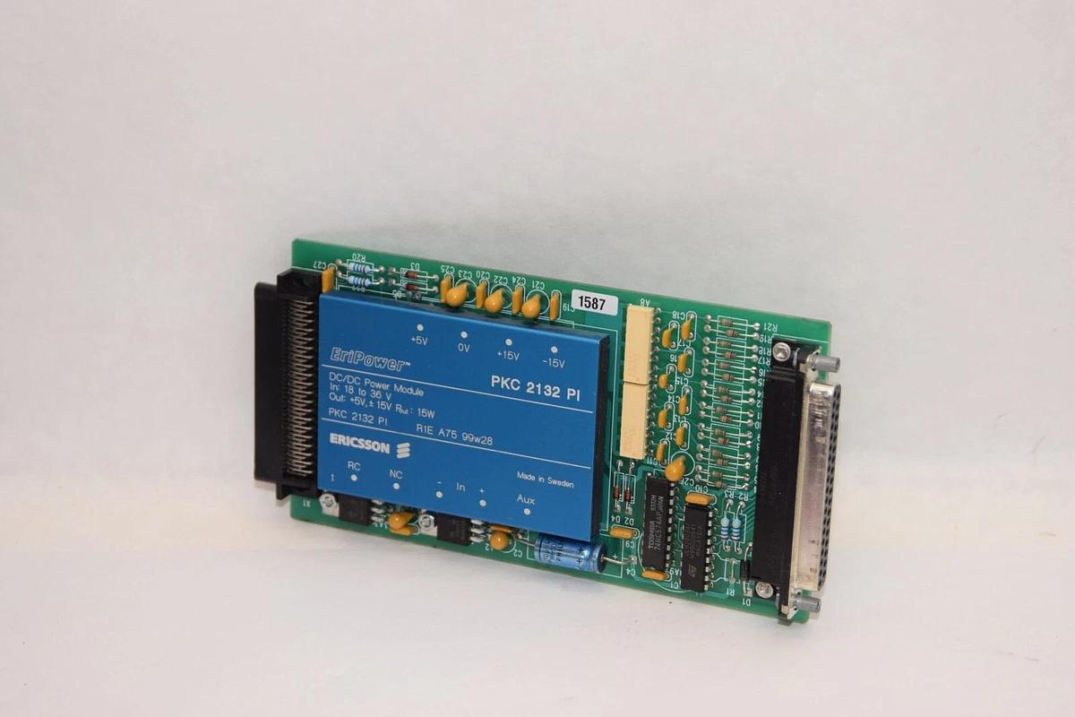 Used VISION SYSTEMS / ERICSSON VISI 500 PSU 1.1 , PKC 2132 PI Power Supply Board