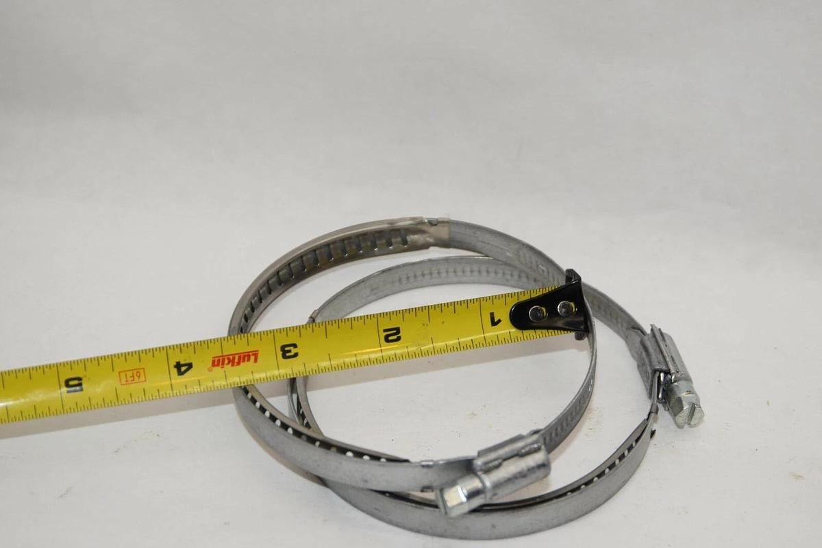 (NEW - Lot of 2) ABA 23-12832-085 3.5" Torque Clamp  Hose clamp 3-1/2"