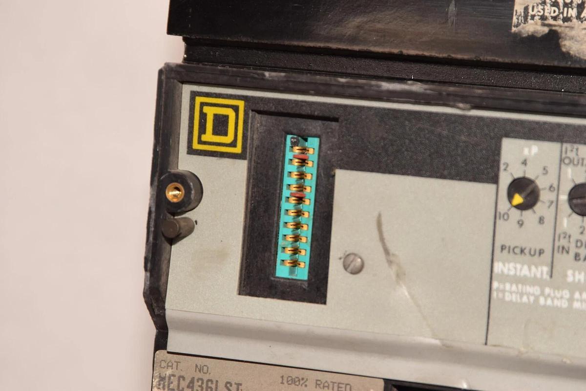 Used SQUARE D MEC436LSI Series 3 3P 600V 400A 400 Amp Breaker*Chip