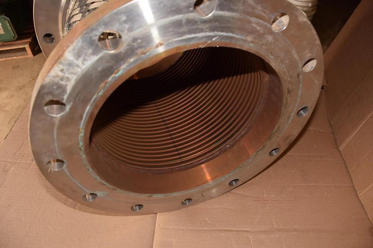 Used 304 Stainless Steel Flex 12" X 19"  Expansion Joint Fitting SS