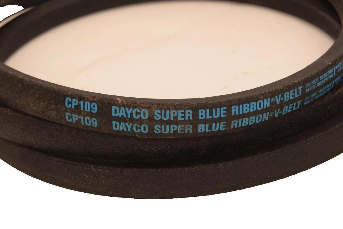 Dayco V-Belt Belt CP109 Super Blue Ribbon Static Dissipating CP 109 USA (New)