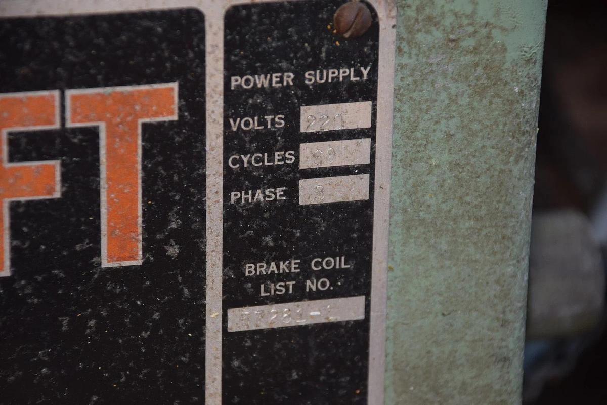 Used P&H HEVI LIFT TROLLEY ELECTRIC HOIST 3000 LB  1 1/2 ton 220v 440v 460v HRA-2