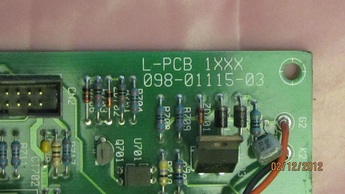 Used NO NAME POWER SUPPLY BOARD CARD L-PCB 1XXX 098-01115-03 01115-05-037 0111505037