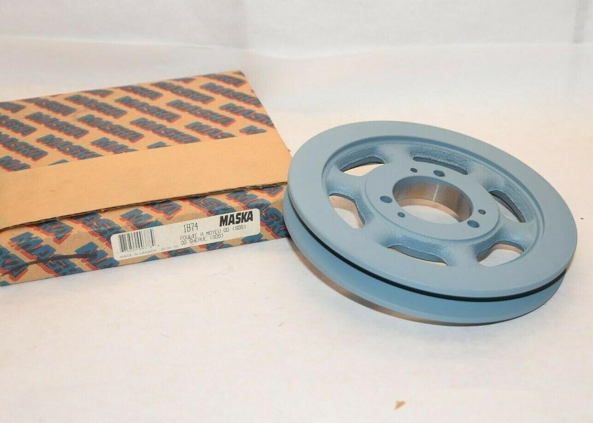 (NEW) MASKA 1B74 1B7.4 QD (SDS) Single Groove Pulley