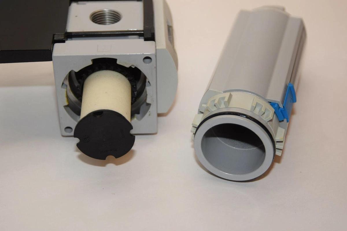 Used FESTO MS6-LFR-1/2-D7-E-U-M-AS 12/20Bar 180/300psi Filter Regulator