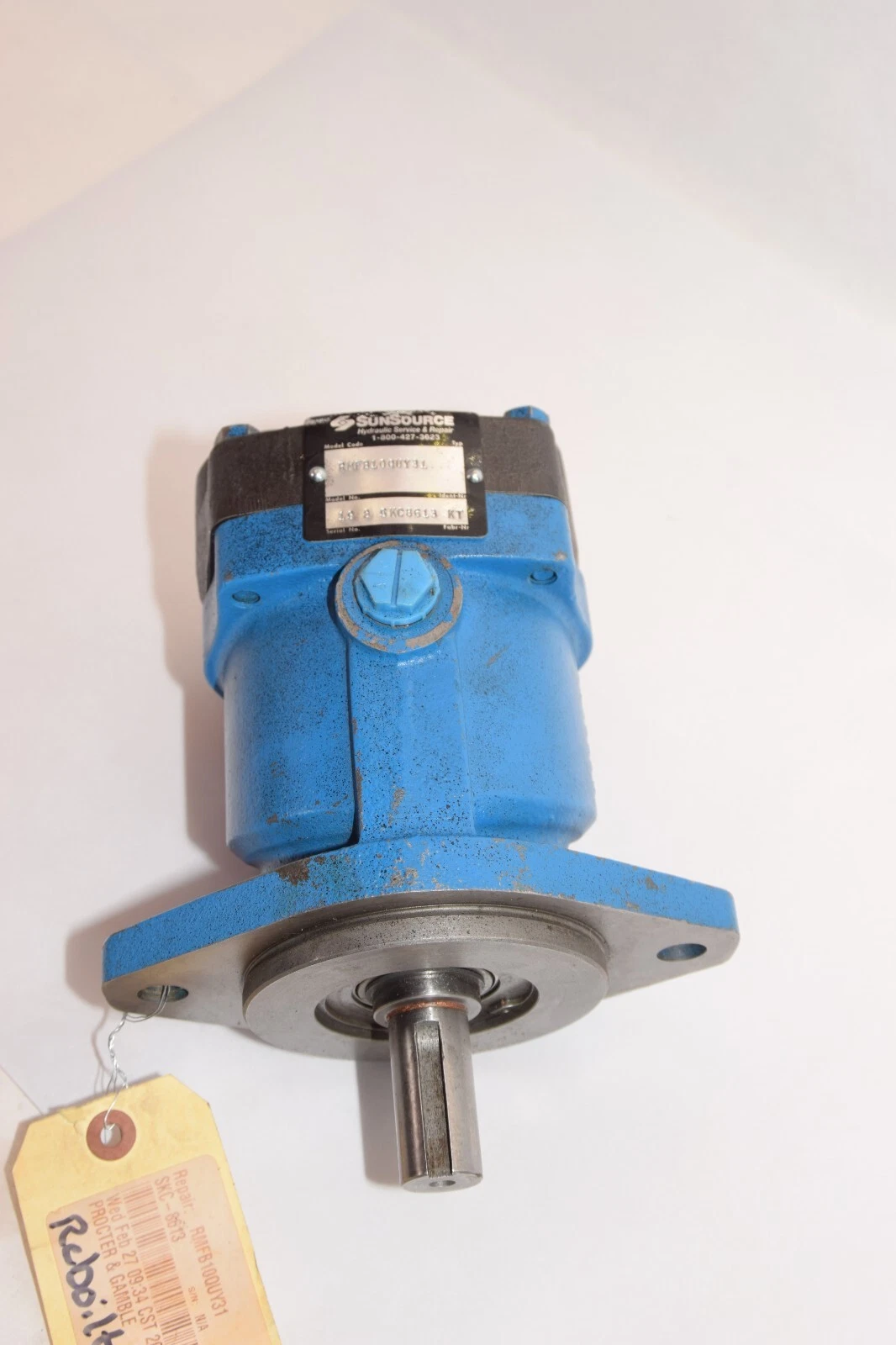 Refurbished VICKERS / SUNSROURCE RMFB10QUY31 Hydraulic Pump