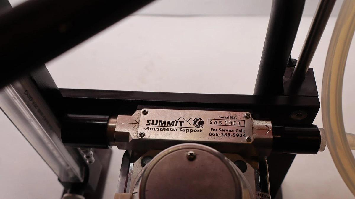 Used Summit Anesthesia Solutions System Vet Veterinary Use
