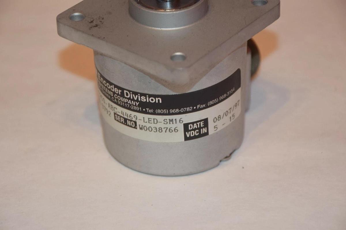 Used BEI 924-01002-3792 INDUSTRIAL ENCODER